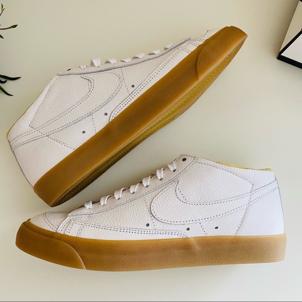 New Nike custom blazer mid leather sneakers shoes - Picture 5 of 8